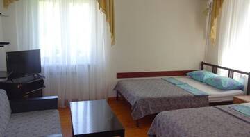 Фото номера Трехместный номер с видом на горы Гостиница Guest house Rodnik г. Лазаревское 2